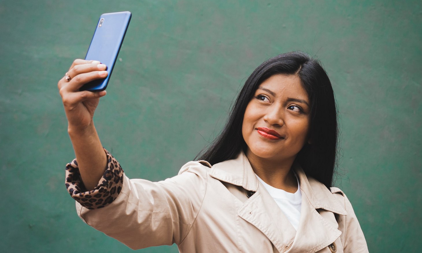 selfie passport photo