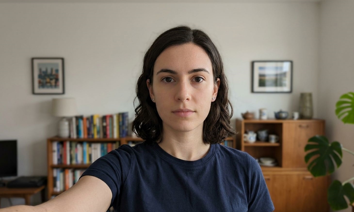 selfie to be turned into a passport photo