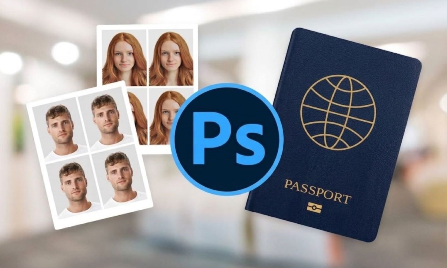title image for a photoshop UK passport photo guide